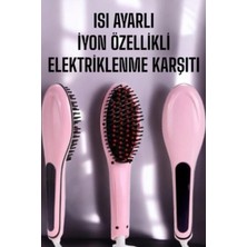 Sayarmarkt Kolay Kullanımlı Ön Etkili Saç Düzleştirici Tarak