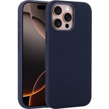 Iphone 16 Pro Max Uyumlu Magsafe Şarj Destekli Kumaş Dokulu Darbe Emici Sert Pc Kapak