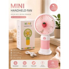 Banum Luxury Handheld Fan Taşınabilir Mini Vantilator Şık ve Güçlü