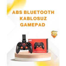 Sayarmarkt Kablosuz Bluetooth Gamepad Pc Android Tv Uyumlu Oyun Kumandası