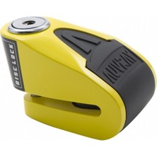 Auvray B-Lock 06 Alarmlı Disk Kilidi 6 mm 120DB Sarı-Siyah