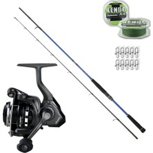 Daiwa Samurai 270CM 10-35GR - Okuma Acuador 3000 Spin Olta Seti