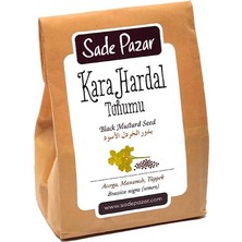 Sade Pazar Kara Hardal Tohumu 100 gr