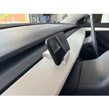 DU&ER Model 3 & Y Havalandırma Izgara Telefon Tutucu Araç Içi Sabitleyici