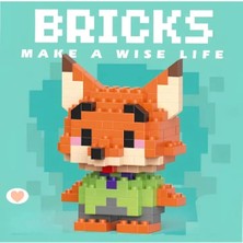 Beruflic Zootropolis Nick Wilde Mini LEGO Figürü