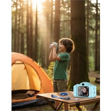 Sayarmarkt Mavi Şarjlı Mini Hd Kamera Video Fotoğraf Çekimli USB Bağlantılı Dijital Cihaz