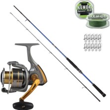 Daiwa Samurai 270CM 10-35GR - Okuma Monkey 4000 Spin Olta Seti