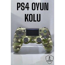 Sayarmarkt Ps4 Oyun Kolu Kamuflaj Desenli Joystick