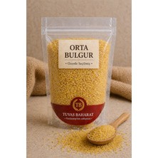 Tuvas Baharat Orta Boy Doğal Köy Bulguru Pilavlık 3kg – Katkısız ve Taze