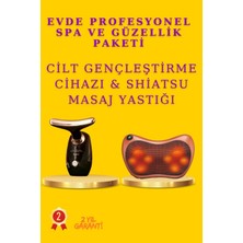 Sayarmarkt Spa ve Güzellik Paketi Yüz Gençleştirme Cihazı Masaj Yastığı Evde Bakım Seti
