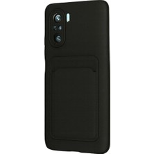 Senson Xiaomi Mi 11I Kılıf Kelvin Kartvizitli Silikon - Siyah