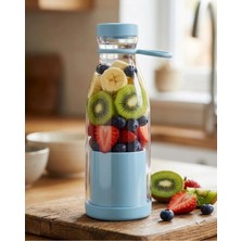 Sayarmarkt Kablosuz Taşınabilir Blender 380 ml Smoothie Milkshake Meyve Karıştırıcı