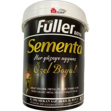Hsc Bilişim Sementa Özel Su Bazlı Saf Akrilik Boya 1 Litre Yağmur