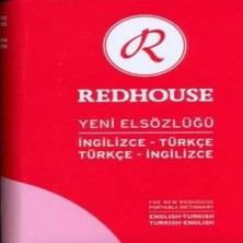 Alvera Redhouse Yeni El Sözlüğü Ingilizce Türkçe Türkçe Ingilizce (RS-008)