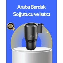 Sayarmarkt Araç Içi Isıtıcı Soğutucu Bardaklık 60°c Isıtma -4°c Soğutma