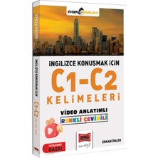 Yargı Yayınevi Ingilizce Konuşmak Için C1-C2 Kelimeleri Video Anlatımlı Renkli Çeviri