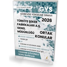 Pelikan Tıp Teknik Yayıncılık 2026 Gys Türkiye Şeker Fabrikaları A.ş Genel Müdürlüğü Ortak Konular Tamamı Çözümlü Soru Bankası