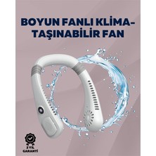 Epilons Kişisel Klima Fanı | 360° Dairesel Hava Akışı, Bladeless Tasarım, 5 Rüzgar Hızı, Taşınabilir ve Sessiz
