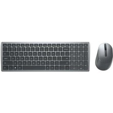 Dell KM7120W Kablosuz + Bluetooth Q Trk Gri/siyah Klavye - Mouse Set