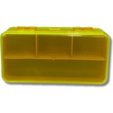 Outdoorun Powerex Çift Taraflı 4 Bölmeli + 5 Rig Sarım Aparatlı Organizer Balıkçı Kutusu