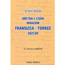 Alvera Miftah-I Lisan Manzum Fransızca Türkçe Sözlük