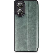 Uslucan Alışveriş A38 Kılıf Flip Cover - Koyu Yeşil