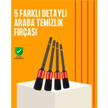 Sayarmarkt Araba Temizliği Için 5 Parça Fırça Takımı
