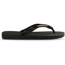 Siyah Havaianas Havaianas Metal Logolu Kadın Terlik