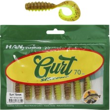 Han Fishing Hanfish Gurt 70 7cm Silikon Yem 8 Adet SBGT622 Spin Star