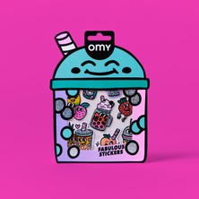 Omy Fabulous Vinil Çıkartmalar - Bubble Tea