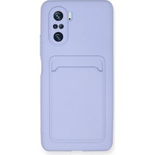 Senson Xiaomi Mi 11I Kılıf Kelvin Kartvizitli Silikon - Lila