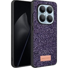 Onegif Xiaomi Redmi Note 15 Pro 5g Bright Simli Kapak - Derin Mor