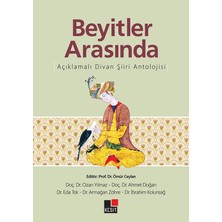 Buğlem Event Beyitler Arasında Açıklamalı Divan Şiiri Antolojisi