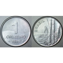 Banknoting Brezilya 1 Centavo 1979.