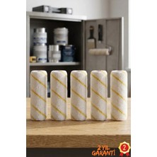 Sayarmarkt 5 Parça Rulo Fırça Seti Kuaför Tipi Saç Şekillendirme Tarağı