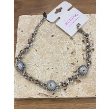 Xuping Jewelry Üç Nazar Toplu Silver Bileklik