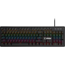 MSI Msı GK300 Kablolu Rgb Siyah Gaming Klavye