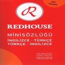 Alvera Redhouse Mini Sözlüğü Ingilizce Türkçe Türkçe Ingilizce (RS-006)