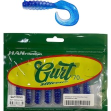 Han Fishing Hanfish Gurt 70 7cm Silikon Yem 8 Adet SBGT628 Blue Dream