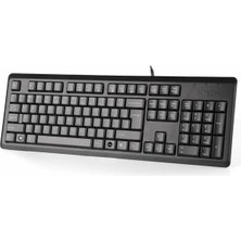 A4TECH Kr-92 Kablolu USB Q Trk Siyah Klavye