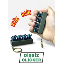 Storm 3D Dişsiz Clicker/Clickey Stres Oyuncağı Klavye Temalı Hareketli Parçalarla Hediyelik