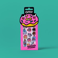 Omy Fabulous Vinil Çıkartmalar - Donuts