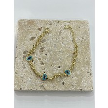 Xuping Jewelry Gözlü Kalp Bileklik