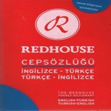 Alvera Redhouse Cep Sözlüğü Ingilizce Türkçe Türkçe Ingilizce (RS-004)