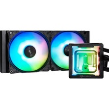 Bitfenix Bıtfenıx 240MM Cube 240 AIO-240-BB27A-RP Argb Sıvı Soğutmalı AM5-1851P Işlemci Fanı