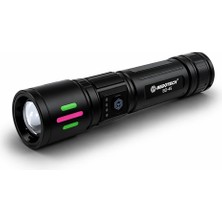MarkEntegra Bedotech Bd-15 6.4W Tg LED Çok Fonksiyonlu Alüminyum Alaşımlı Zoomlu Type-C Şarjlı El Feneri