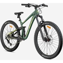 Kron El Nıno - 29" Mtb Full Sus. - 425MM - 11 Vites - H.disc - Mat Haki-Siyah / Yeşil