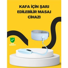 Sayarmarkt Baş ve Şakak Masaj Aleti Isı Destekli Derin Rahatlama