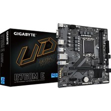 Gigabyte Gıgabyte B760M-E Ddr5 HDMI VGA Dp Pcıe 4.0 16X 1700P Matx