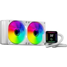 Frisby Frısby 240MM 2FCL-240W Argb 240 AM5-1851P Sıvı Soğutmalı Işlemci Fanı